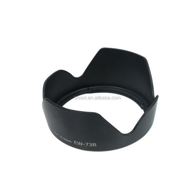 China 18-55mm Plastic Lens Hood for Canon 7D 5D 60D 50D T3i T2i T1i Digital Camera with EF-S 17-85mm 18-135mm for sale