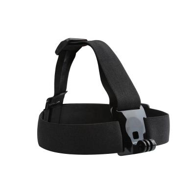 China With Anti-slide Glue PUSH Version B Professional Black Elastic Head Strap With Anti-slide Glue For GoPro Hero 7 6 5 4s 4 3 2 1 for sale