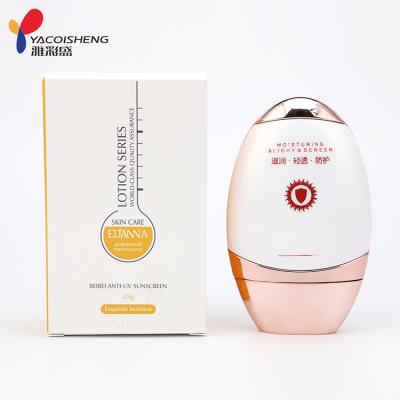 China Sunscreen Sunscreen Brands Peel Off Better To Whiten Anti-UV Sunscreen For Oily Skin for sale