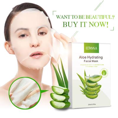 China OEM/ODM Nourishing Nourishing Face Skin Care Moisturizing Aloe Vera Facial Mask for sale