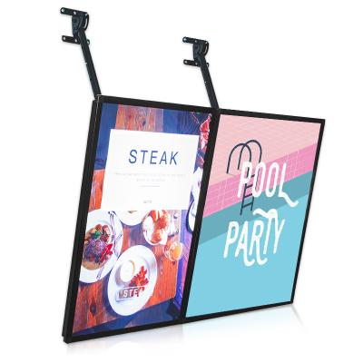 China Tea Shop / Restaurant / Hotel Low Price Store / Milk Advertising Picture Frame High Quality Led Light Box for sale