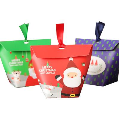 China Recycled Materials New Arrival Christmas Items Packing Box Gift Boxes For Promotion for sale