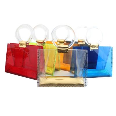 China Luxury Acrylic Bag Women Handbags Grabs Tote Bag For Women 2019 Clear Transparent Evening Clutch Box Candy Box Casual Bags For Party for sale