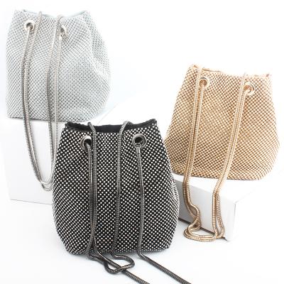 China LETODE Diamante handbag fashion bag 2019 ladies bags rhinestone clutch evening clutch luxury wedding party bags women handbags phone pocket for sale