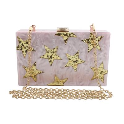 China Luxury Designer Chain Sling Shoulder Bag Women Handbags Women Cross - Body Bag Purse Clutch Bag Wallet bolsa acrylic feminina for sale