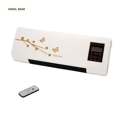 China Fast Ceramic Portable Winter Bedroom Mini Air Conditioner PTC Air Heater Electric Radiator With Room Living Room for sale