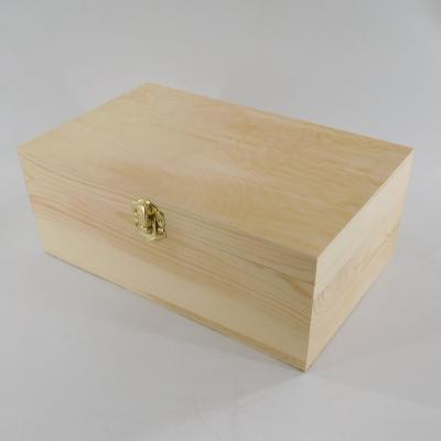 China Handmade Eco-Friendly Wooden Pine Essential Oil Packaging Box Pinewood Essential Oil Box for sale