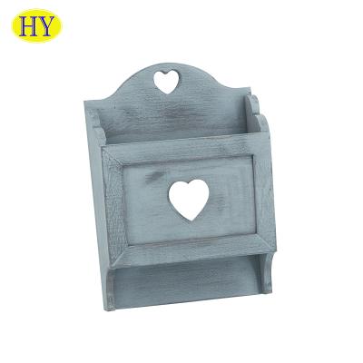 China Europe Decorative Wooden Modern Wall Display Stand Wooden Display Counter for sale