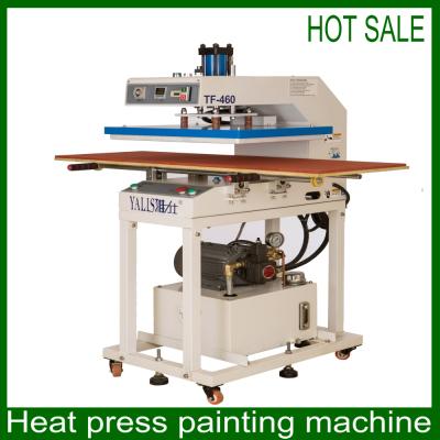 China high frequency digital heat press cloth fabric printing machine have big discount 400x600mm for sale