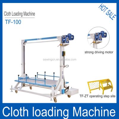 China industrial fabric loader/fabric spread measuring machine for factory price for sale