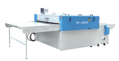 China Automatic Garment Correct Pneumatic Cloth Edge Collar Press Fusing Machine 4100x2200x1450mm for sale