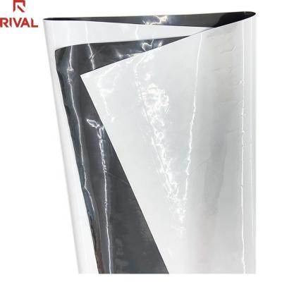 China 14m x 32m x 6mil / 150mic Coverage Black and White Film Agricultural Opaque Sunshade UV Protection 12 Months for sale