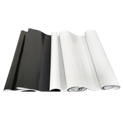 China Multiple custom pe plastic extrusion plastic micron sheet 200 150 micron greenhouse film panda black and white film for agriculture for sale