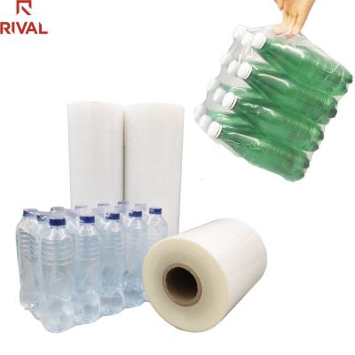 China Moisture Proof Color Printed Heat Shrink Plastic Wrap Roll Film Pack Plastic Beer Wine for sale