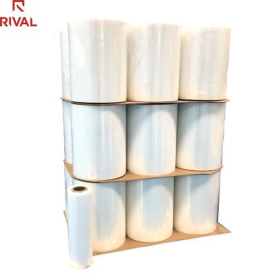 China LLDPE Moistureproof Transparent Soft Plastic Pre-stretch Wrapping Film For Luggage for sale