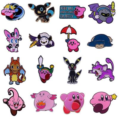 China Europe Mix Metal Wholesale Funny Lapel Pins Anime Movies Enamel Pins For Collar Clothes for sale