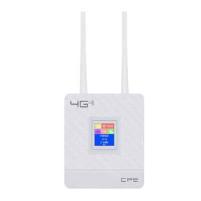 China MINI WIFI 4G CPE Telecom and Unicom Mobile Three Netcom Router Card Network Cable Connector Display Wireless Router for sale