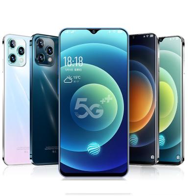 China China Face Recognition Front AI Beauty Mobile Phones 8G+256GB 6.5 Game i12 Good Price High Quality Mobile Phone for sale