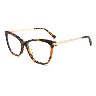 China Fashionable Optical Frame Zhiheng 2023 Colorful Cat Eye Glasses For Women Eyewear Frames Acetate Optical Frame Wholesale Designer Spectacles for sale