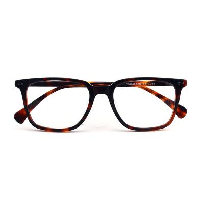 China Custom NEW Fashion Man Acetate Glass Eyewear Optical Frames Classic Square Unique Handcrafted OEM Glasses Frames For Women Men for sale