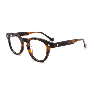 China 2023 Classic New Classic Vintage Glasses Frames For Women And Men Fashion Blue Black Myopia Custom Logo Glasses for sale