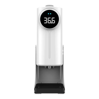 China Modern Popular K9pro Plus Digital Thermometer 1200ml Hand Sanitizer Dispenser Smart Touchless Automatic Soap Desktop Foaming Fancy DISP for sale