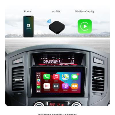 China New Mysterious Automotive Auto Wireless Spotify Premium Box Navigation Adapter Android Car Multimedia Carplay ID Android TV Aawireless for sale