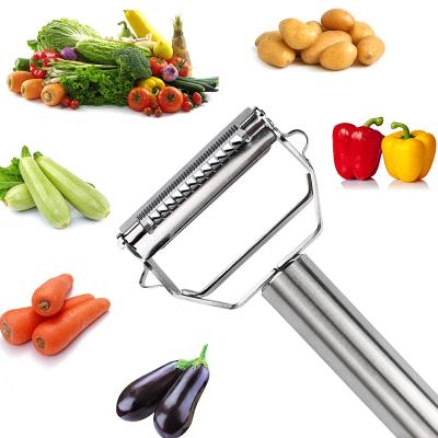 China Multifunctional Wholesale Viable Environmental Protection Stainless Steel Kitchen Vegetable And Fruit Harmless Peeler for sale