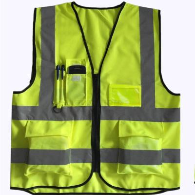 China Water proof hot-selling ultra-bright reflective vests from factory are used in construction facilities and road maintenance for sale