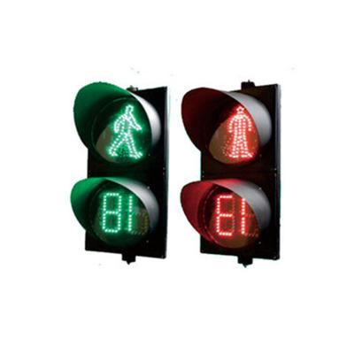 China Polycarbonate Factory Directly Sell LED Traffic Road Pedestrian Crossing Traffic Light 300mm Traffic Light for sale