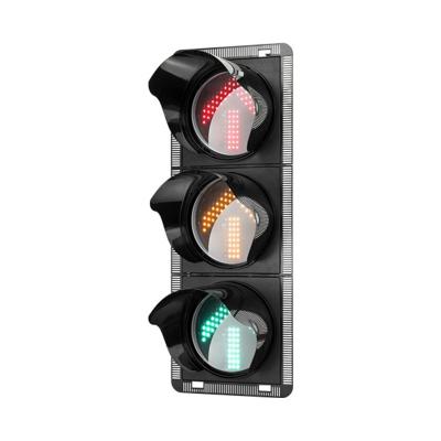 China Transportation hub factory sales traffic light controller 303 monochrome arrow light traffic lights for sale