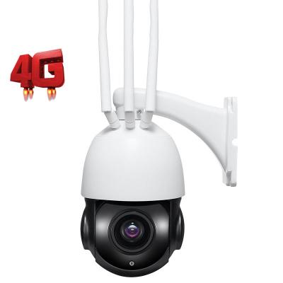 China Human Motion Tracking 5MP 20x 30x 360 Zoom 360 Security H.265 PTZ Auto Tracking Camera 4G Optical Outdoor Wireless Video IP66 Degree Surveillance for sale