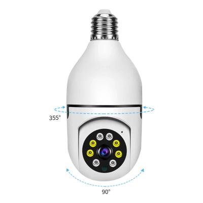 China Human Motion Tracking Cheap YIIOT WIFI Bulb 360 Degree Night Vision Duallight CCTV Security Wireless Bulb 5ghz Bulb Camera for sale