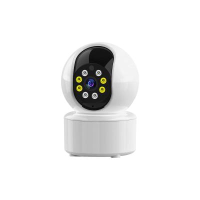 China Human motion tracking cameras HD night vision h.264 sd card storage DOUBLE wifi P2P IP camera with speaker for sale