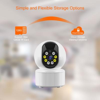 China Human Motion Tracking Detection Indoor Camera 5G WiFi Home Security IP Camera Baby Night Vision CCTV Human Path Camera for sale