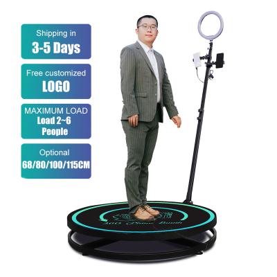 China New Classic 115cm Beehive Box Dropshipping 2022 New 360 Photo Booth Portable Slow Motion Rotating 360 Degree Portable Selfie Photobooth for sale