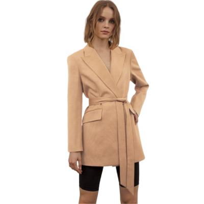 China Elegant Women Fashion Anti-Shrink Long Sleeve Slim Fit Blazer Dress for sale