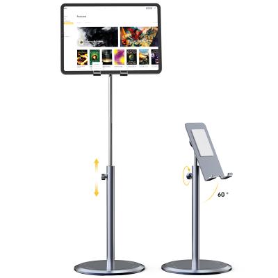 China Licheers Aluminum Alloy Tablet Table Stand Flexible Metal Adjustable Tablet Phone Holder for sale