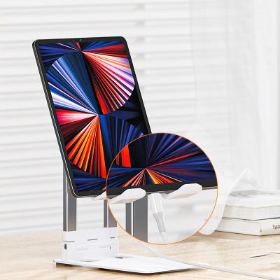 China Adjustable Universal Tablet Mobile Phone Holder Desk Stand For Tablet Smartphone Mount Support For iPad Pro Portable Stand Holder for sale