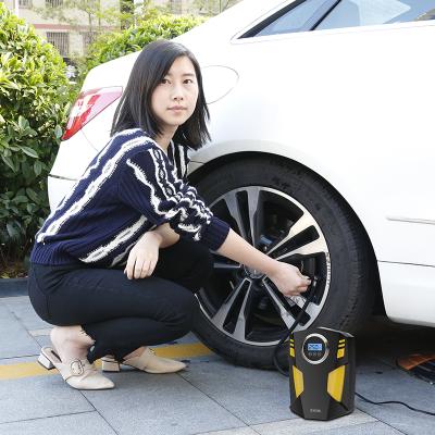 China LED Display Car Wheel Tire Inflator 22 Cylinder Digital Car Tire Inflator 12v 50-100psi for sale