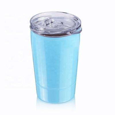 China Viable Ce/eu Certification 8oz/12oz Double Wall Insulated Tumbler With Lid Stainless Steel Mug for sale