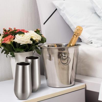 China 2022 New Sale 16oz Thermal Tumbler Champagne Travel Mugs Sustainable Hot Stemless Stainless Steel Material for sale