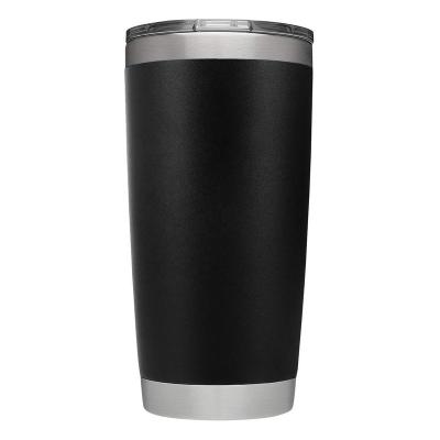 China 20 oz Double Wall Stainless Steel Sustainable Vacuum Insulated Coffee Travel Tumbler for sale