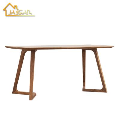 China K/D Wholesale Price Home Table Dining Furniture Rectangle Wood Kitchen Table for sale