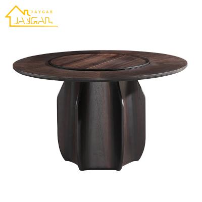 China K/D Modern Chinese Home Furniture Table Set Wooden Top Solid Timber Dining Table for sale