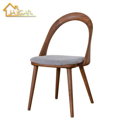 China Customized High Quality Wooden And Color Fabric Dining Chairs Designer Italian Restaurant Chairs Wooden Cafe Chairs for sale