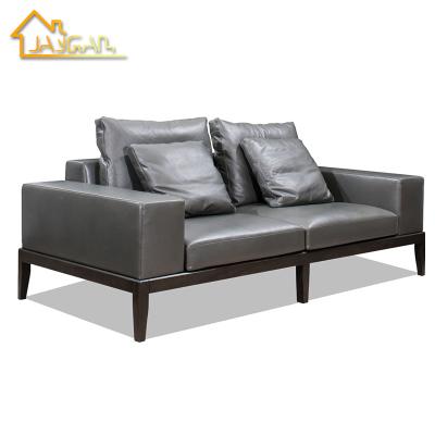 China European style latest hot sale office reclining sofa designs 2 seater divan leather sofa for living room for sale