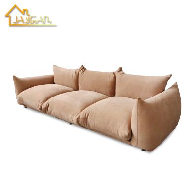 China Contemporary comfy fabric divan design 3 seater sofa home luxury luxury contemporary sofa for living room for sale