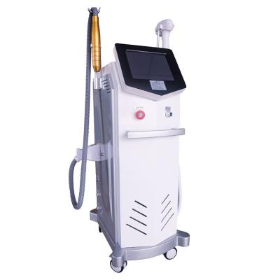 China FDA-gebilligte Laser-Haar-Abbau-Maschine 2in1 Pico 808 Dioden-1800W zu verkaufen