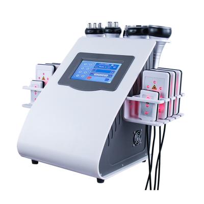 China 6 In 1 Radio Frequency Cavitation 2.0 Machine Vacuum 40K Lipo Cavitation for sale